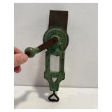 Antique primitive metalware grater or grinder