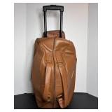 Vtg Joy & Iman bag with handle & wheels