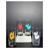 Vtg Chicken glasses