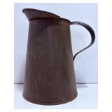 Antique primitive metalware coffee pot/pitcher