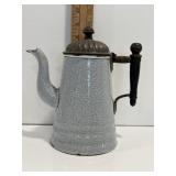 Vtg Graniteware coffeepot