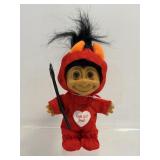 Vtg Russ Cute Li'l Devil troll doll 5.5'H