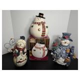 Gibson snowman cookie jar Home Interiors...