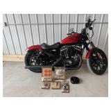 2018 Harley Davidson XL883 motor cycle...