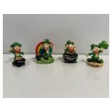 St Patrick's day Leprechaun figurines 3'H