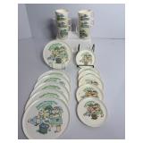 Vtg Apple Dumpling Country kidds play dishes
