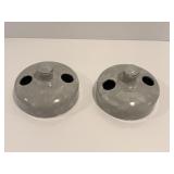 Vtg graniteware bisquit cutters