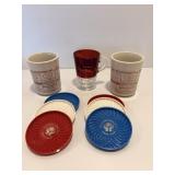 Uncle John's 2015 mugs, Belvidere, Sycamore...