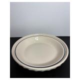 Vtg Longaberger pottery dish