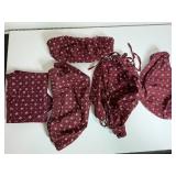 Vtg Longaberger basket liners misc sizes