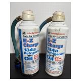EZ charge refrigerant & oil with leak sealer