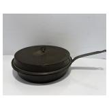 Antique primitive metalware egg poacher