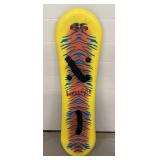 Flexible flyer free style snowboard