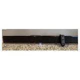 Samsung sound bar with remote 39' W