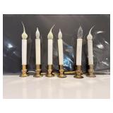 Vtg Window candles (6) - untested