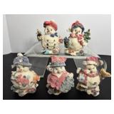 K's Collection snowmen figurines