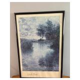 Vetneuil Claude Monet framed print