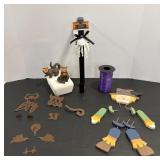 Vtg Misc Halloween decorations