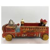 Vtg 1950's Fisher Price # 7 Looky Fire truck
