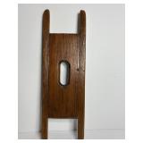 Vtg Wooden thread or rope winder