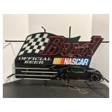 Bud Nascar Neon sign - neon light flickers when...