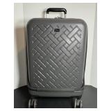 Vtg Lug wheeled suitcase
