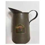 Vtg Cream City one gallon pitcher
