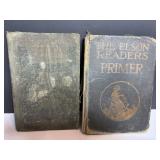Vtg The Elson readers primer & misc book