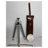 Vtg Camera tripod & misc