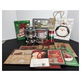 Christmas ribbon & bags