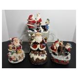 Misc Santa music boxes