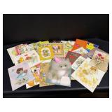 Vintage Used Birthday Cards