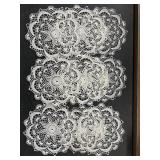 9 Vintage 13' Dia Doilies