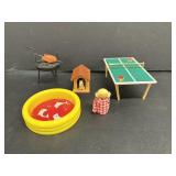 Vintage Lundby Doll House Ping Pong Table