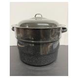 Vintage Enamelware Canner