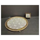 Vanity Lazy Susan & Monet Hummingbird Pin