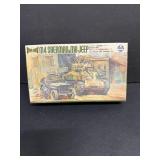 Vintage M4 Sherman & MB Jeep Series 3 Model Kit