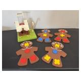 1971 Romper Room Gingerbread House Game