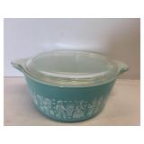 2-1/2qt Pyrex Amish Butterprint Dish & Lid
