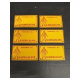 Vintage McDonalds License Plates