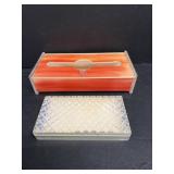 Tissue Holder & Q-Tip Box