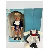 Vintage French Clodrey Doll 16'H