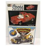 Revell Midnite Cowboy Chevy Wrecker &Coors Courier