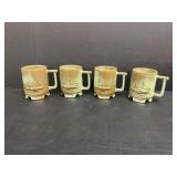 Vintage Frankoma Road Runner Mugs