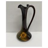 Vintage Louwelsa Weller Ewer Pitcher 9.5'H
