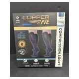 New 2pc Copper Fit Compression Socks