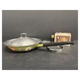 1970s Lidded Skillet & Egg Corral