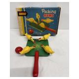 Vintage Brio Pecking Hens
