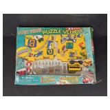 Vintage Battery Operated Puzzle Vehicle