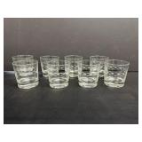 Etched Tumblers 3.25'H